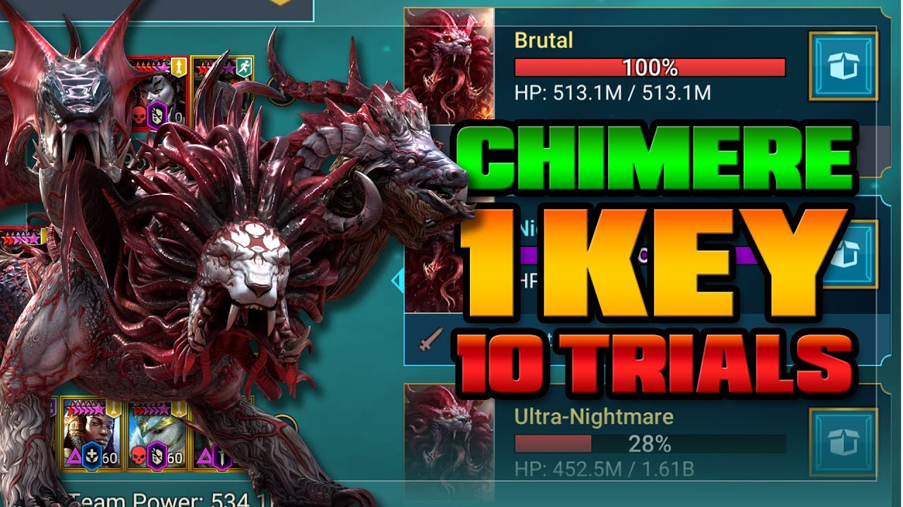 Ma team actuelle en CHIMERE, 1 Key 10 trials