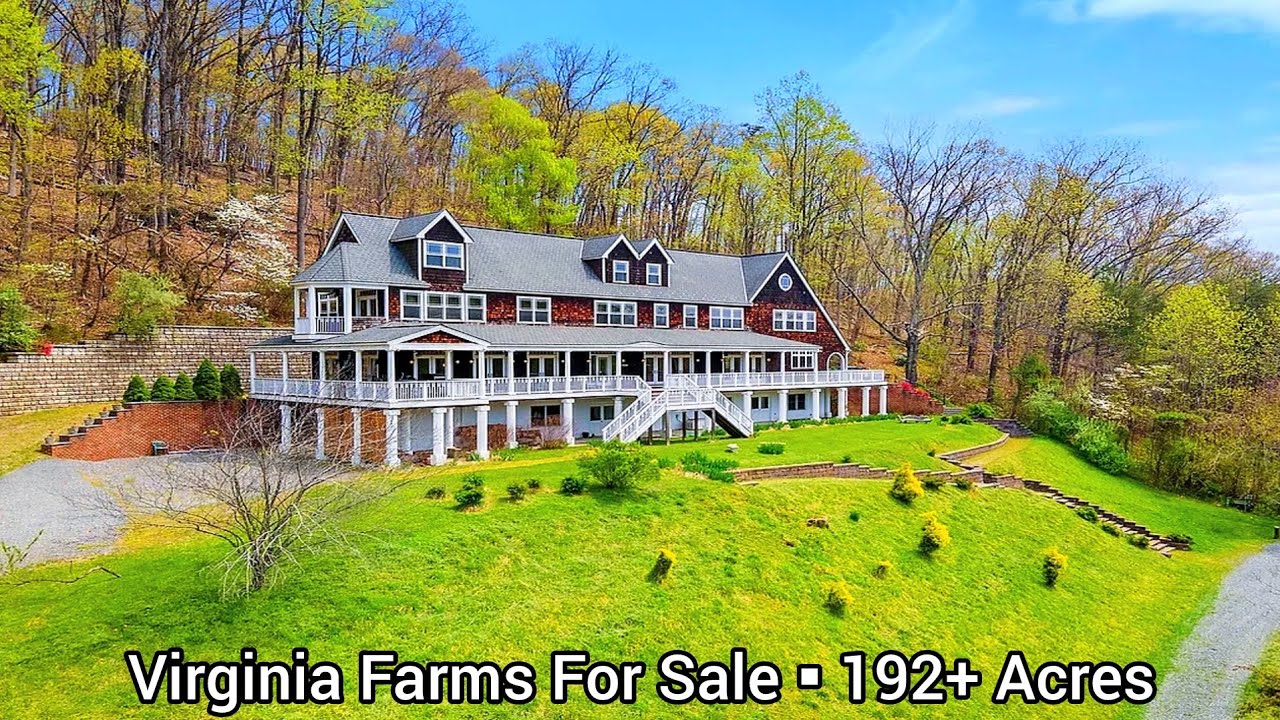 Virginia Farms For Sale | 192+ Acres | Virginia Land For Sale | Blue Ridge Mountain Farms Land
