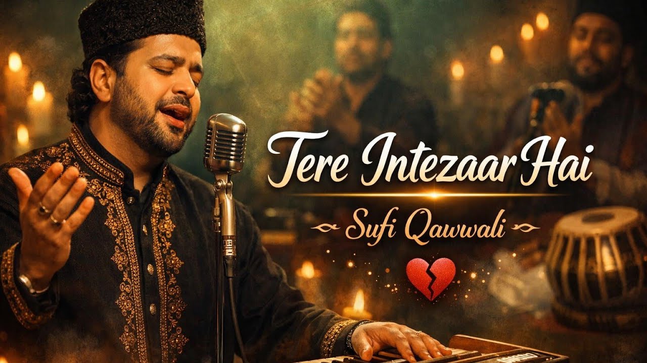 Tere Intezaar Hai | Sad Sufi Qawwali 2026 | Heart Touching Pakistani Kalam 💔