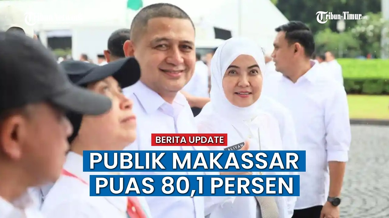 Survei PPI: 80,1% Warga Makassar Puas dengan Kinerja Munafri-Aliyah di Usia Pemerintahan Satu Tahun