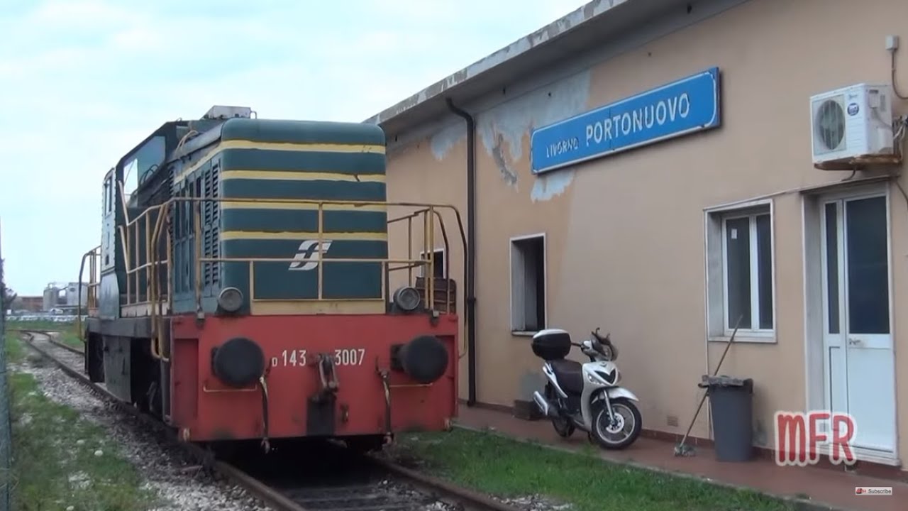 Visita all'ultimo LOCOMOTORE DA MANOVRA FS D143 3007 