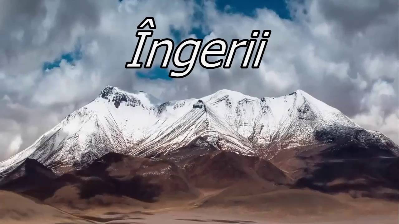 INGERII - DESCRIEREA INSUSIRILOR SI A INFATISARILOR IMATERIALE