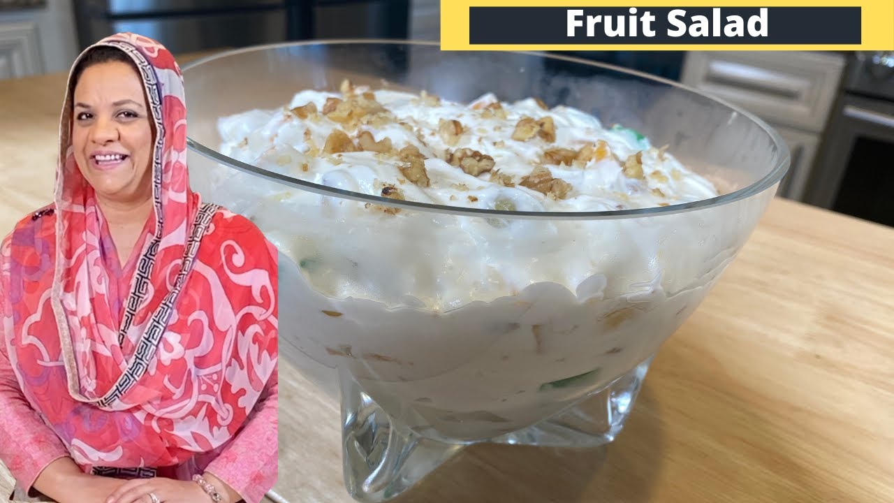 Fruit Salad (In Urdu and Hindi) - Aik Recipe