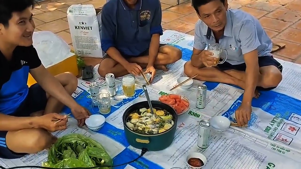 Thu hoạch dưa hấu cùng thằng em của em cả nhà ơi 