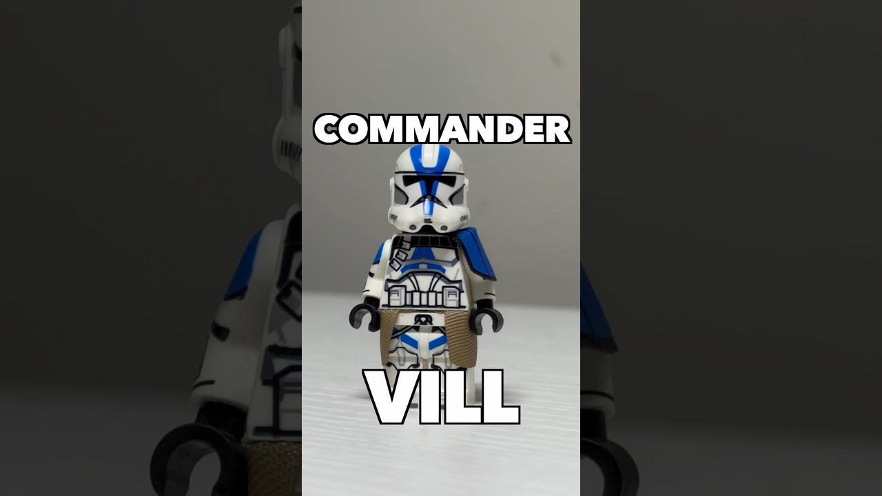 Custom LEGO Spotlight 56 - Crosshair Bricks Commander Vill! 