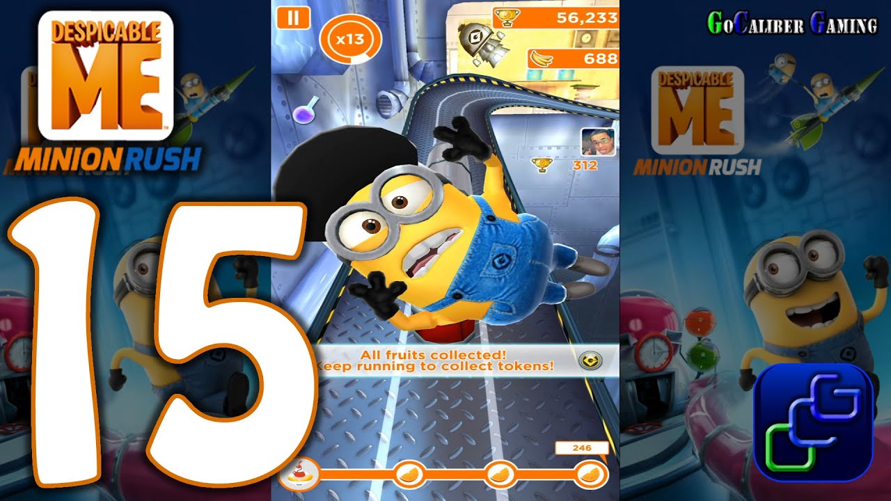 Despicable Me Minion Rush Android Walkthrough - Part 15 - Gru's Lab: Level 24-26