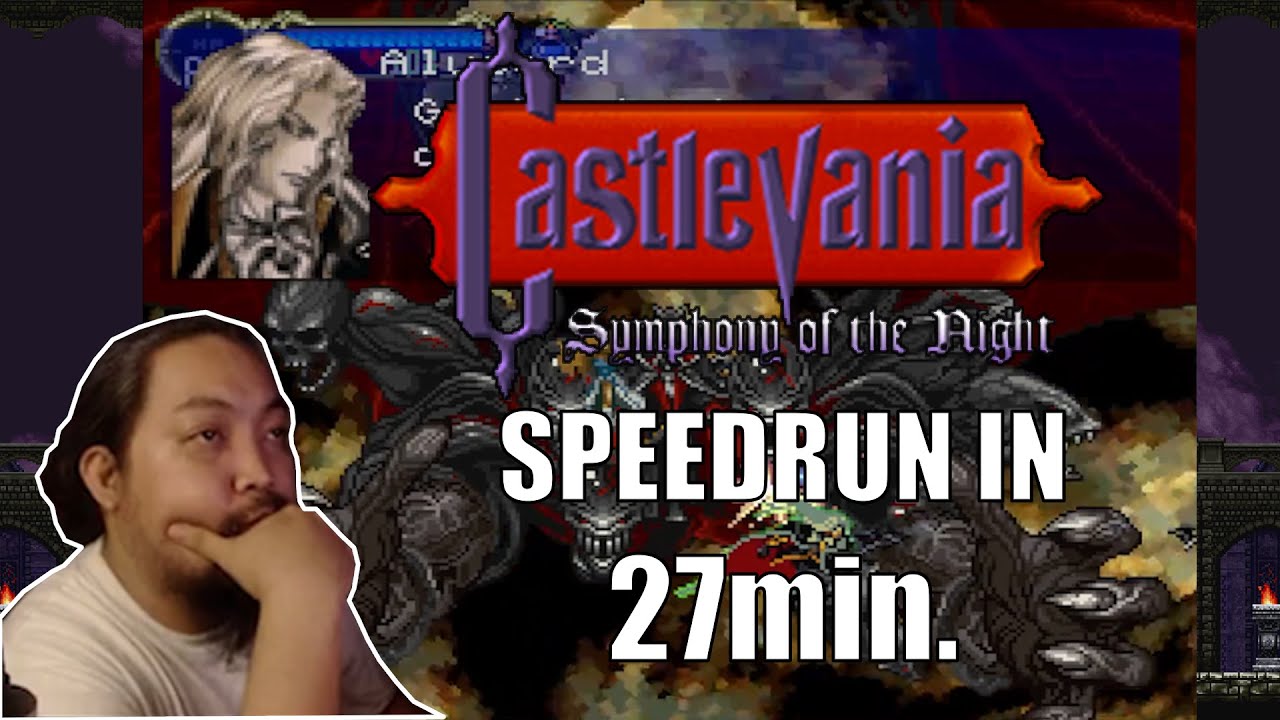 Castlevania: SOTN Speedrun in 27min w/ Beljn