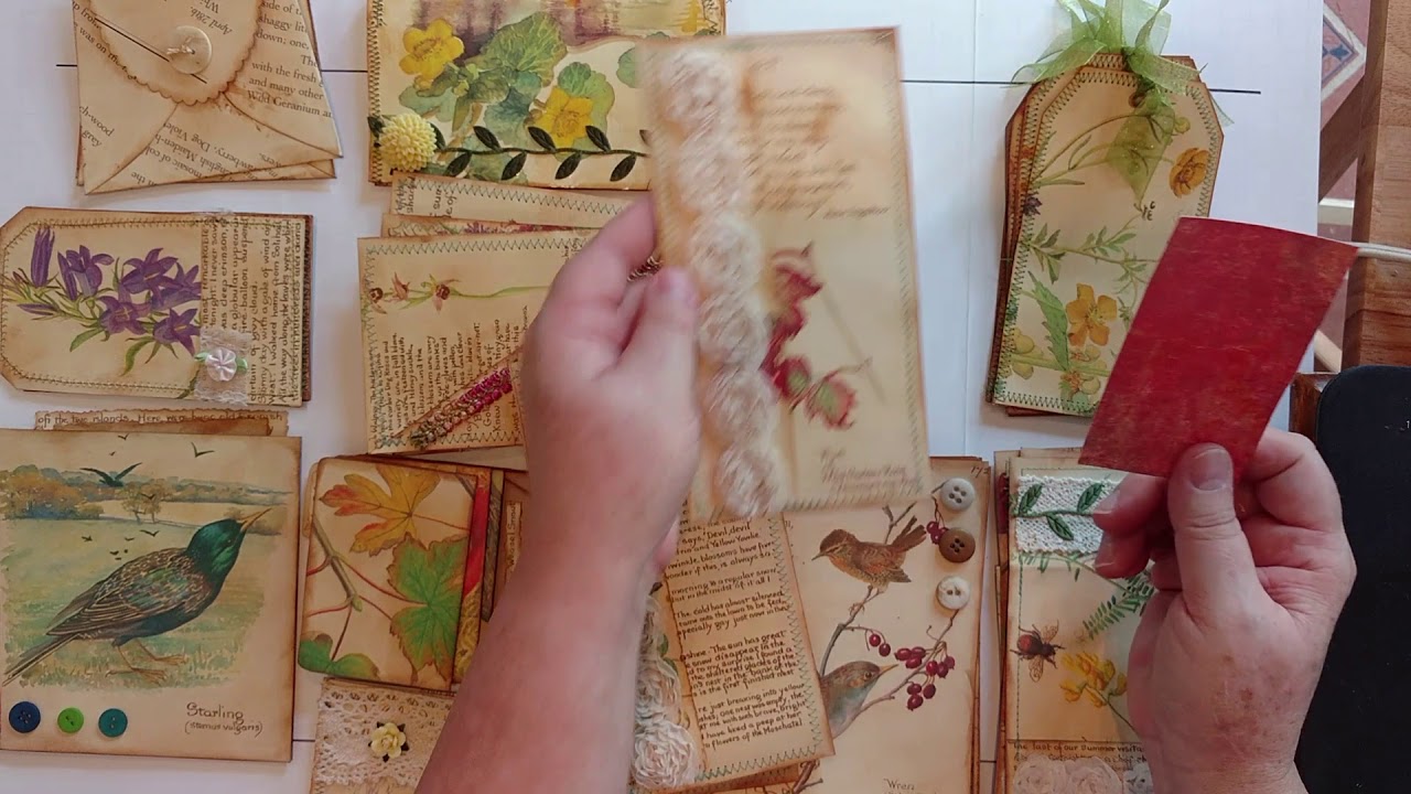 Edith Holden Pockets, Pages, Booklets and More!!