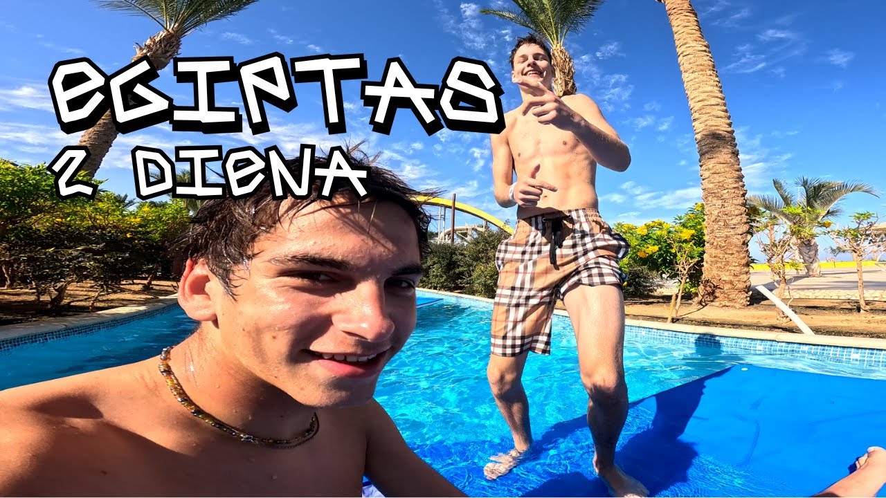 AQUA PARKAS DIDESNIS UŽ VILNIŲ | KELIONĖ HURGADOJE, EGIPTE 5