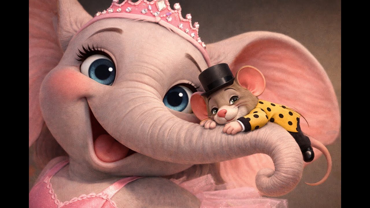 A elefanta bailarina e o ratinho