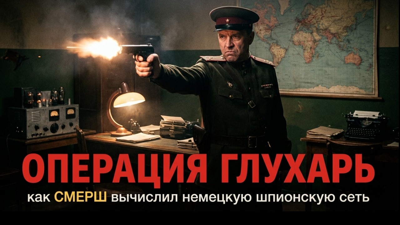 ОПЕРАЦИЯ «ГЛУХАРЬ»: как СМЕРШ уничтожил немецкую шпионскую сеть