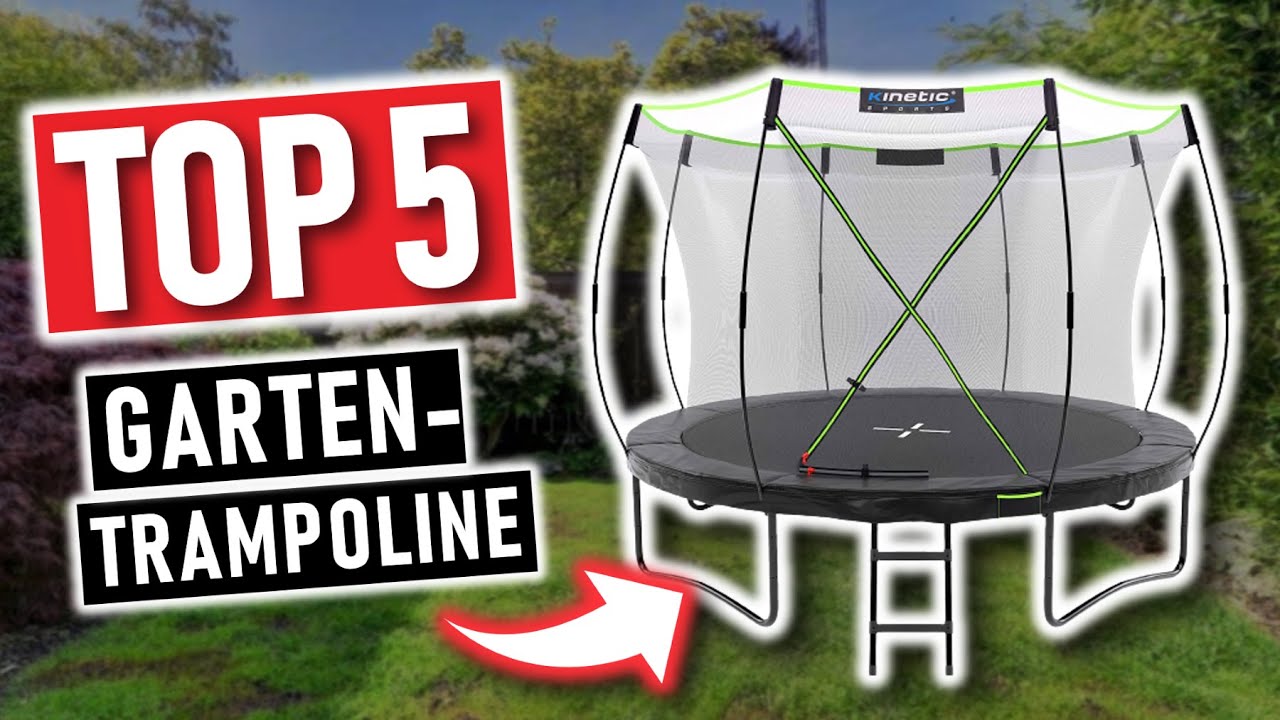 Die besten GARTENTRAMPOLINE 2026 | Top 5 Gartentrampoline m Vergleich