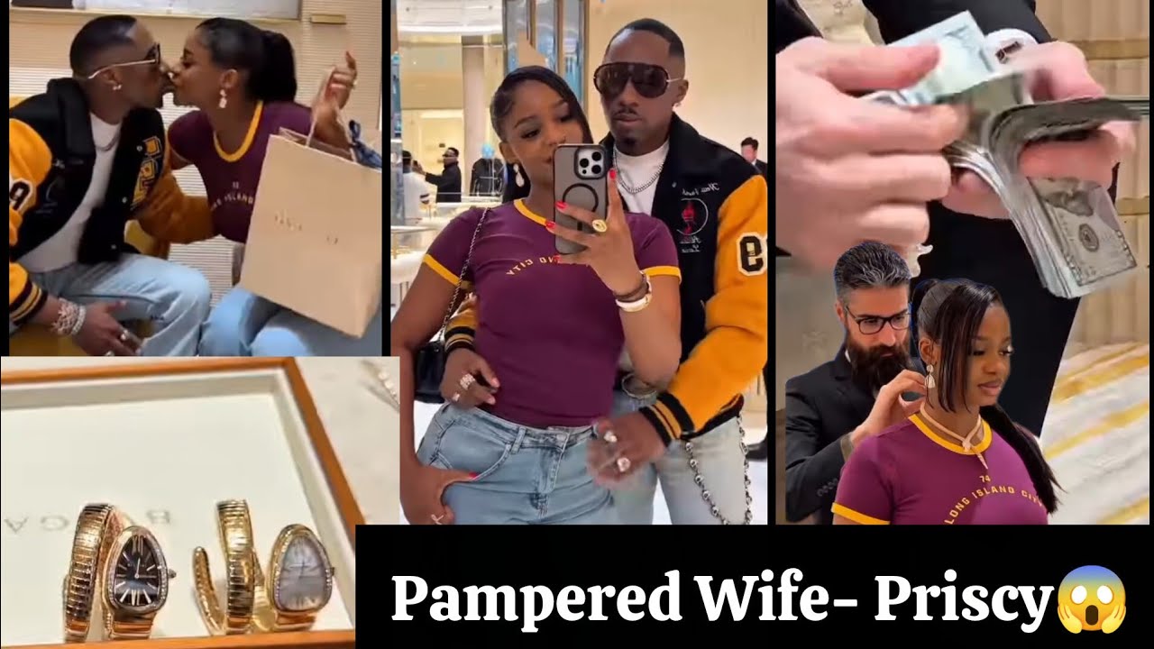 Juma Jux Buys Priscy Her Dream Watch😍| Dubai Room Tour, First Night Out| Looks Served #juxandpriscy