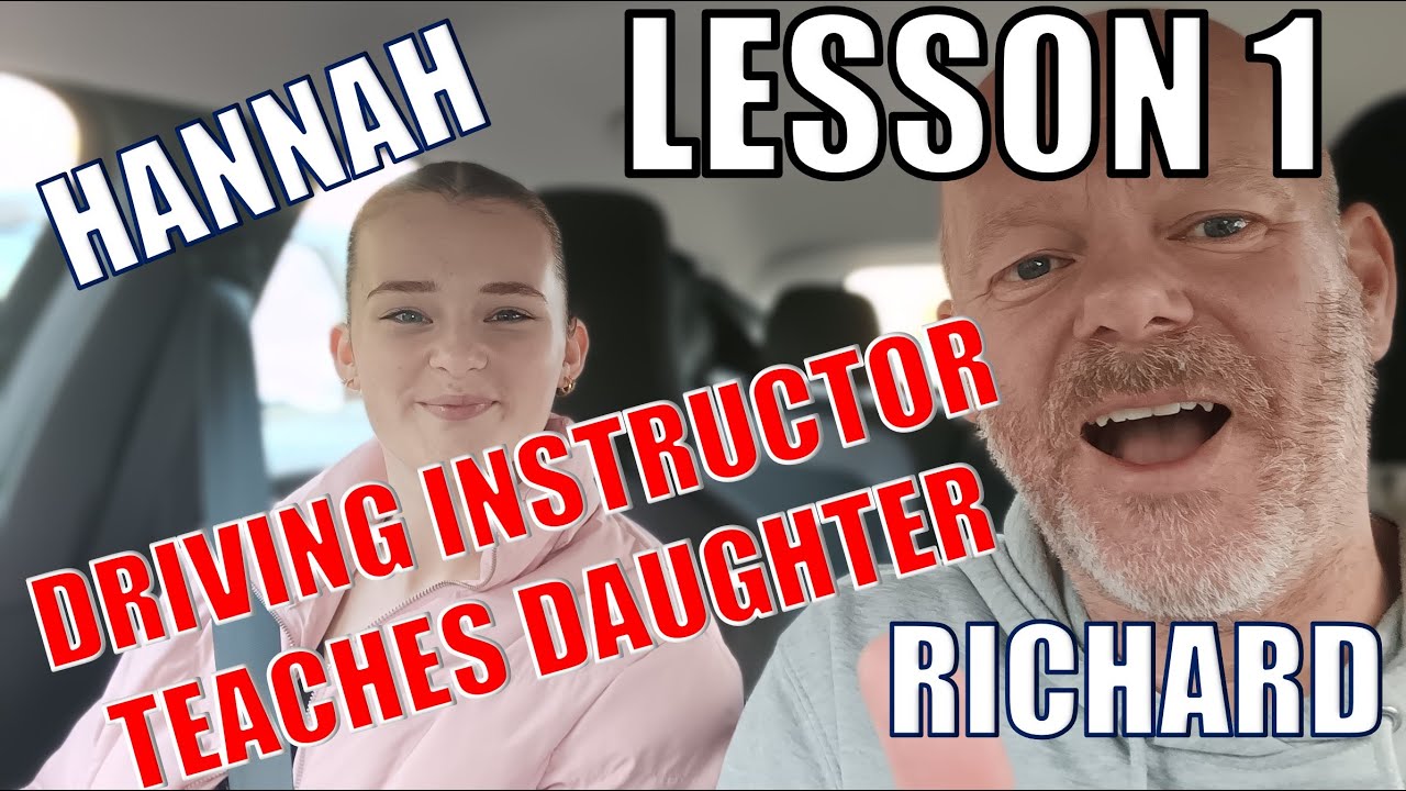 Learning to Drive with Richard from 'R' Drive School of Motoring | Lesson 1: Controls & Moving Off