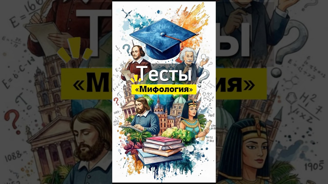 💡 Тесты &laquo;Мифология&raquo;  #quiz #тесты #мифология #интересныетесты #знания