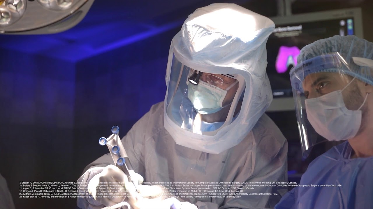 Robotics-Assisted Knee Replacement Surgery using the CORI Surgical System