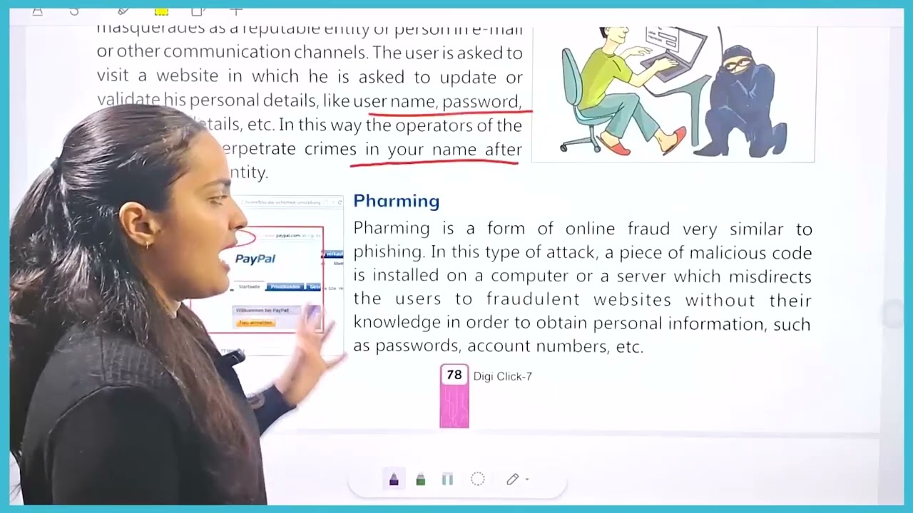 Computer Class 7 Chapter 7 Cyber Threats And Security