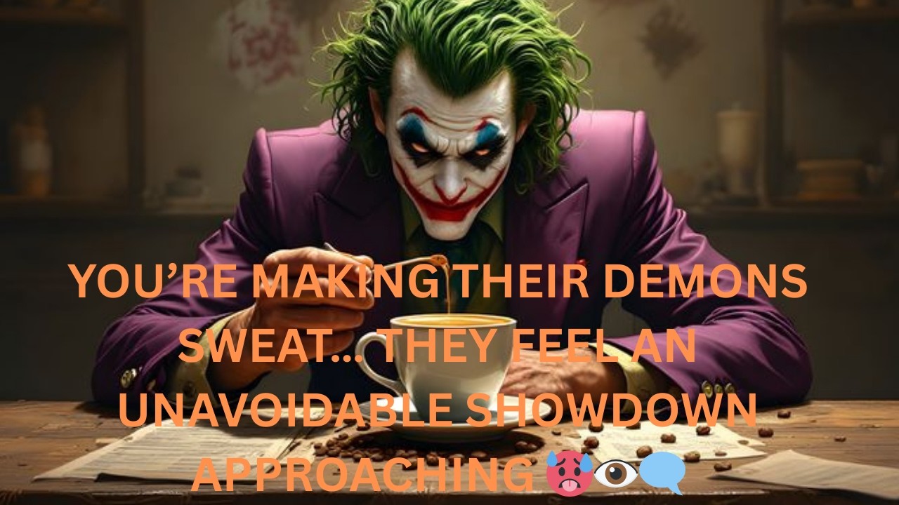 YOU’RE MAKING THEIR DEMONS SWEAT… THEY FEEL AN UNAVOIDABLE SHOWDOWN APPROACHING 🥵👁️‍🗨️