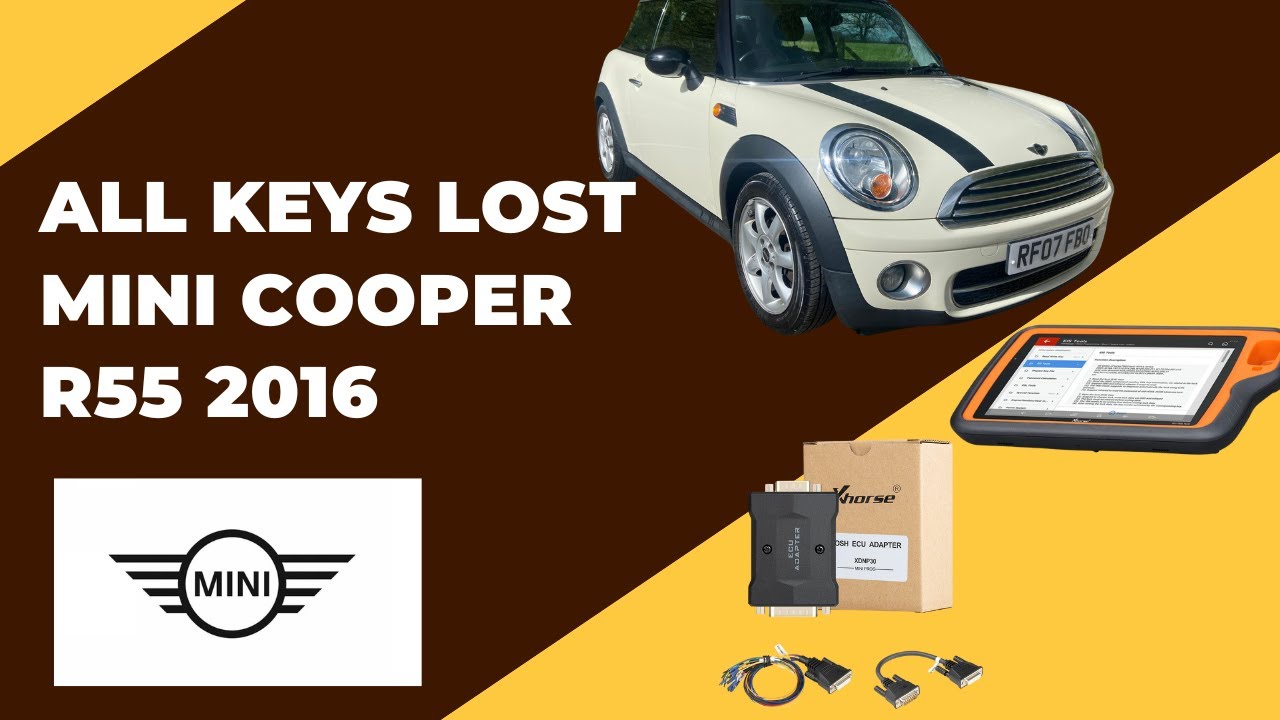 All Keys Lost - Mini Cooper 2016 - Xhorse