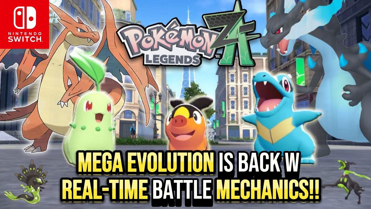 Pokémon Legends: Z-A Trailer Review & Major NEW Features Revealed!