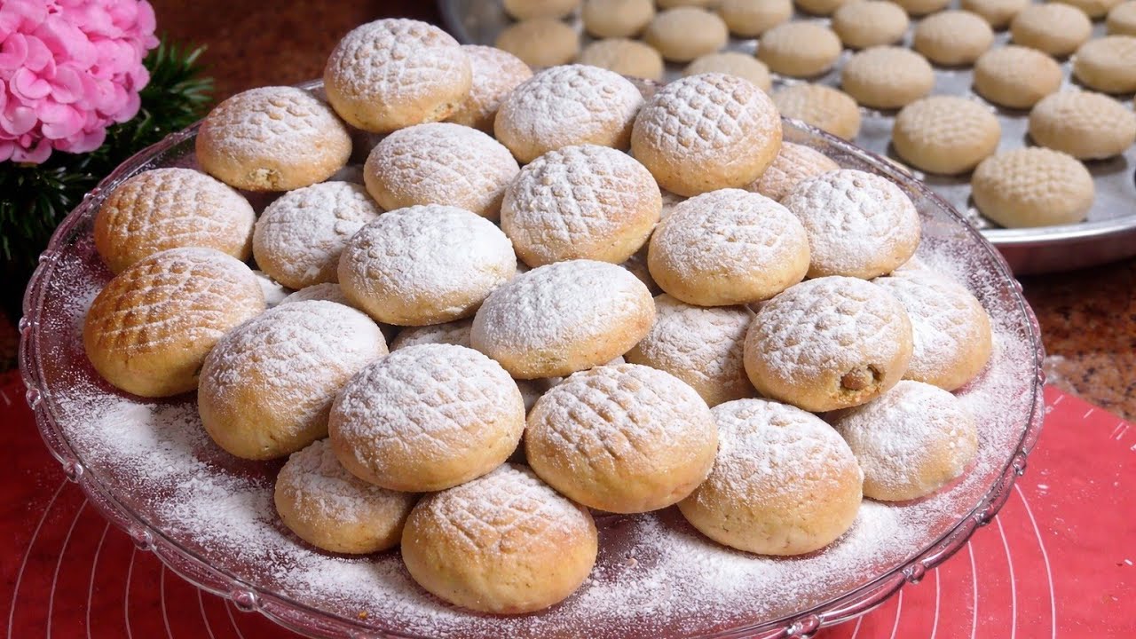 طريقة عمل كحك العيد الدايب بكل الحشوات | ناجح 100% وطعمه يجنن 😋 هتتحدى به افخم محلات الحلويات👌
