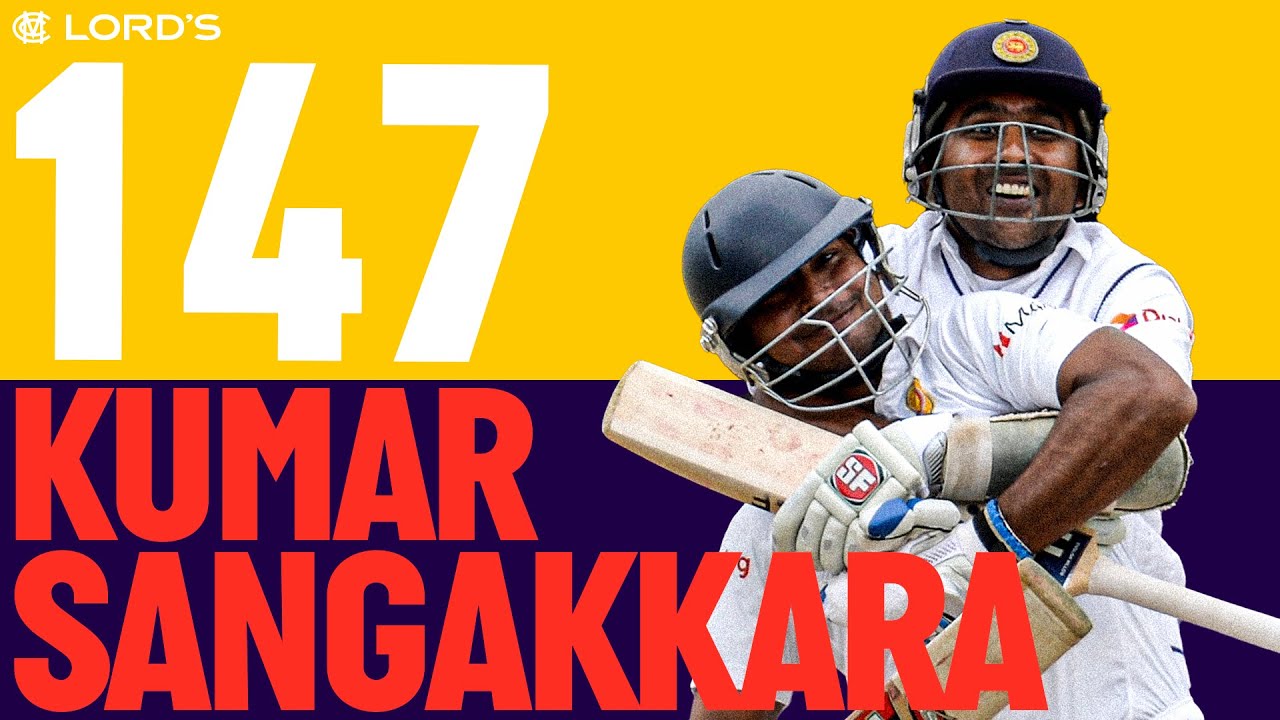 Man On A Mission 🚀 | Sensational Sangakkara Hits 147 In Final Test At Lord's | England v Sri Lanka