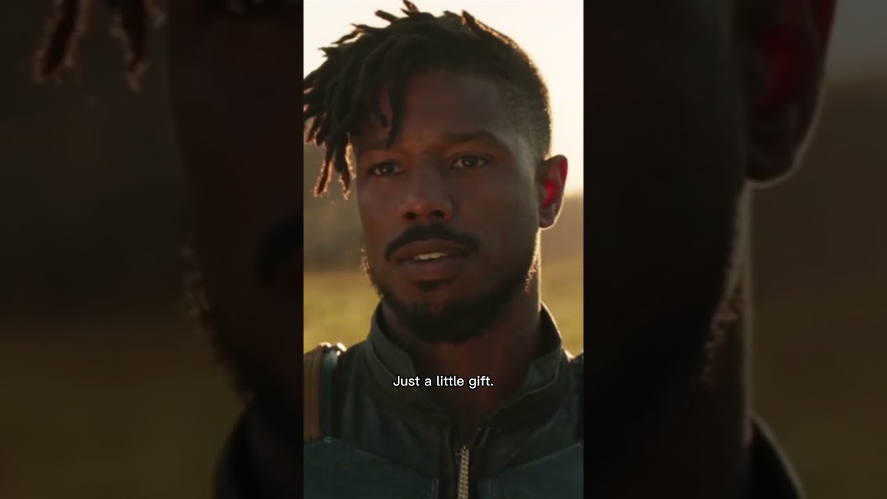 Killmonger Delivers Klaue to W'Kabi 🤌💀 | Arriving in Wakanda 🔥 | Black Panther #ytshorts