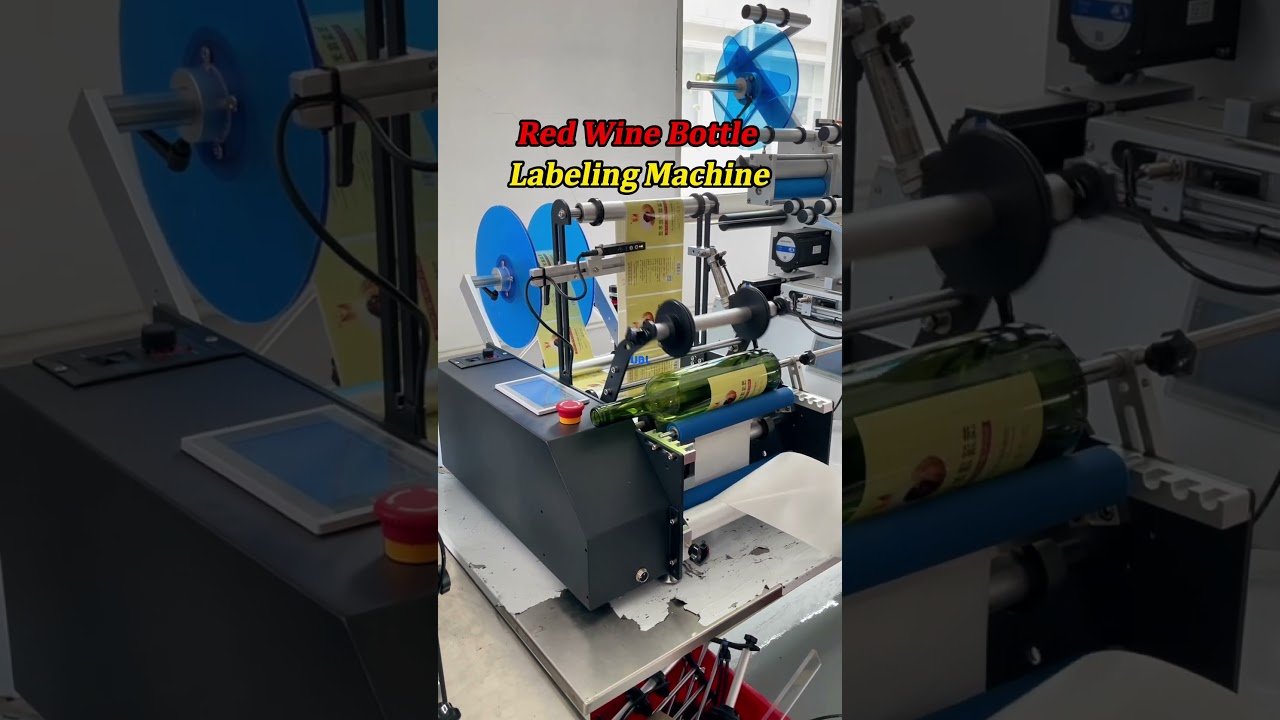 Wine Bottle Labeling Machine