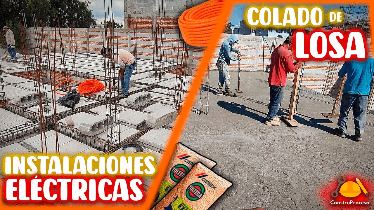 TODO lo que DEBES SABER sobre un COLADO DE LOSA | ConstruProceso