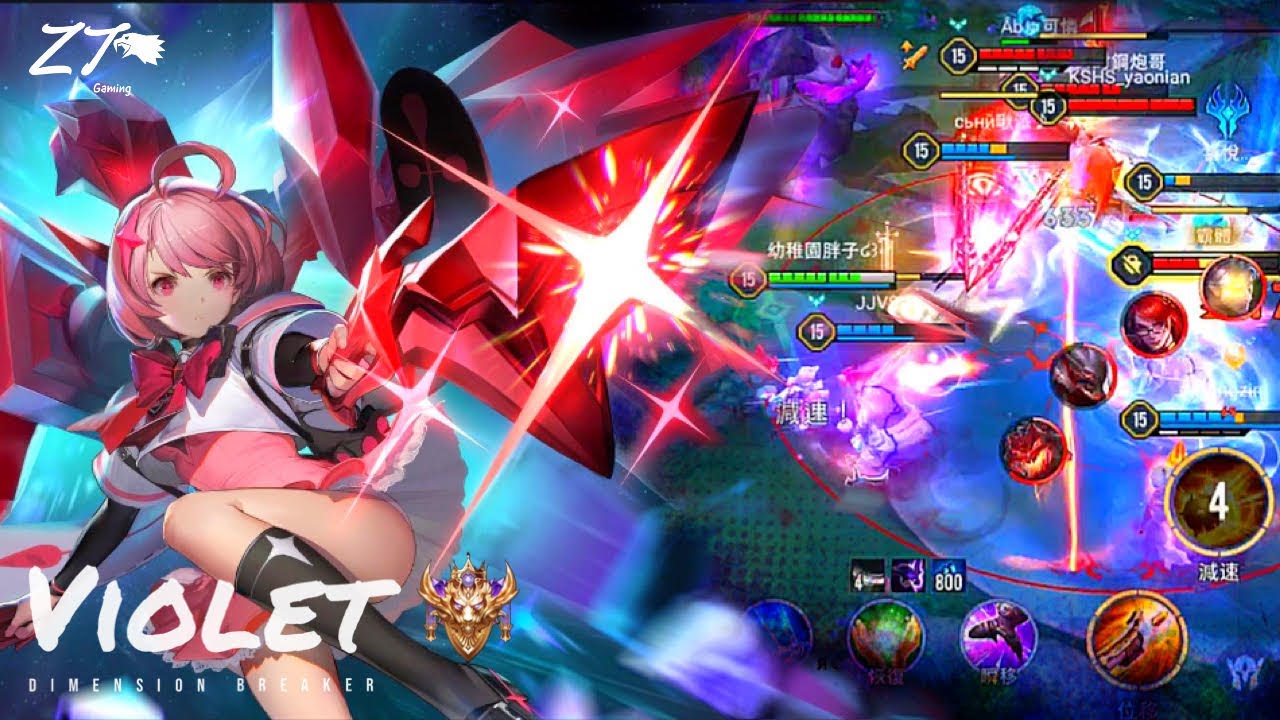 堇.次元突破 🥰 | Arena of Valor 操作精華輯 Ep 15 登頂最強射手角色 X YOASOBI「三原色」【 贊恩 Zayn 】