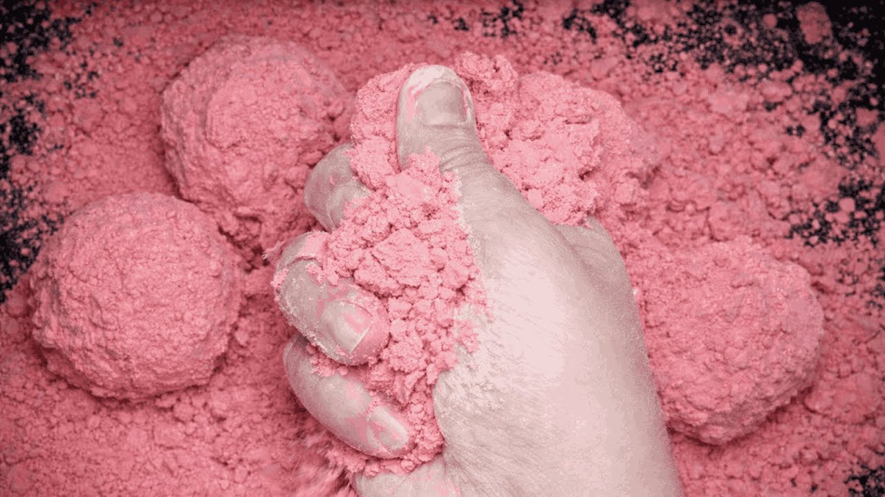 Crushing Soft Pink Wet Balls 💗 | Relaxing ASMR Sounds for Stress Relief