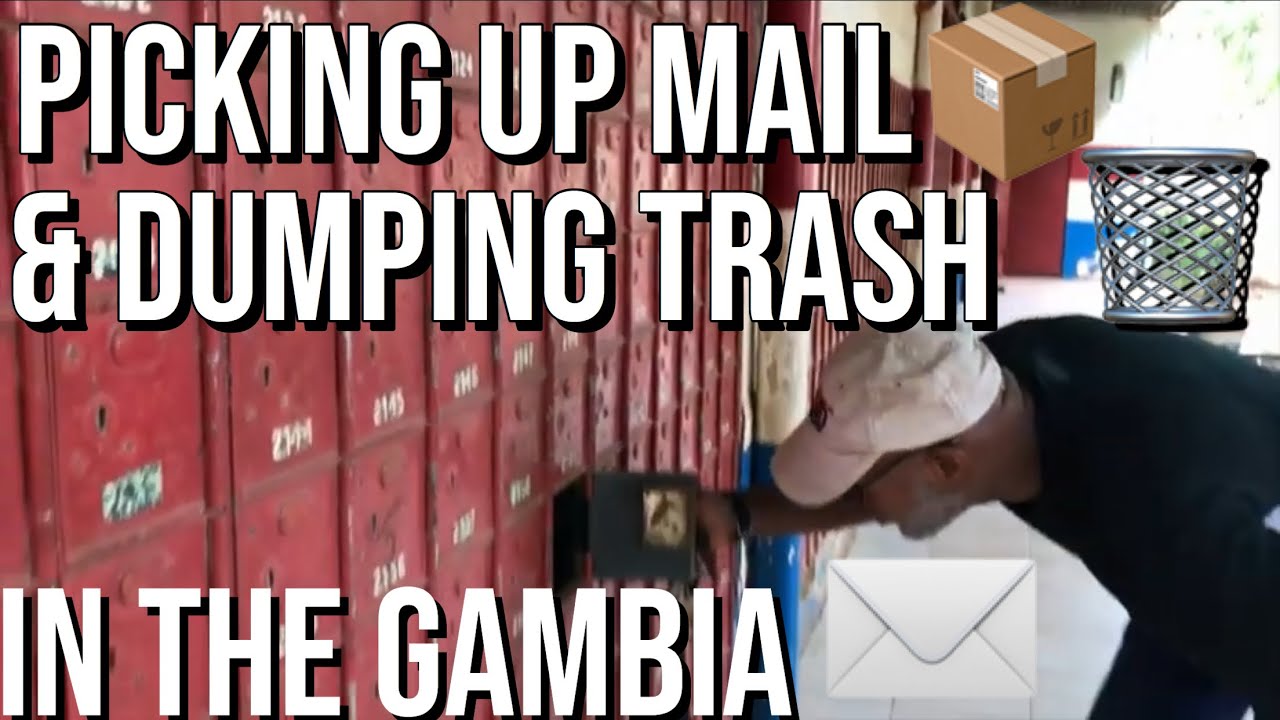 Mail and Trash Run in The Gambia!