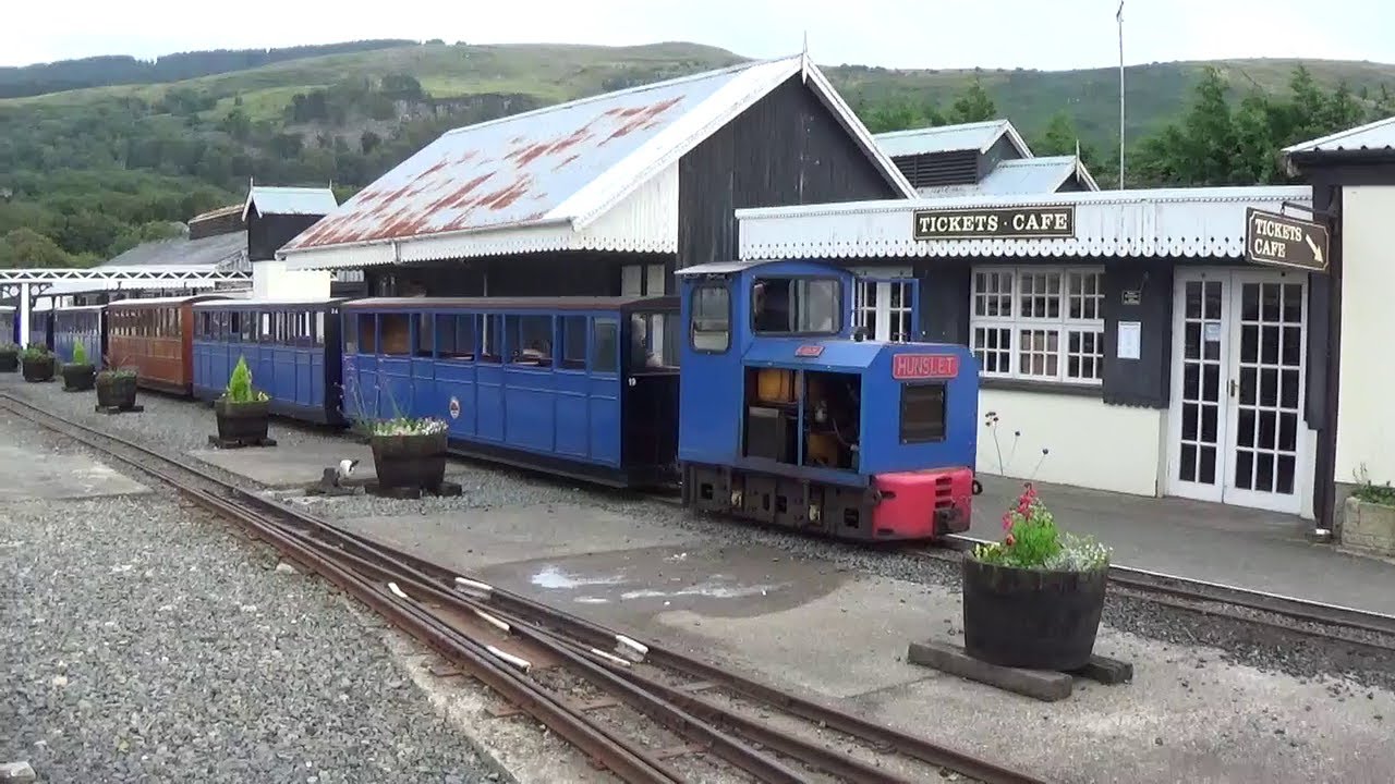 Railways of Wales 2022-Steam & Diesel Locomotive Action at the Fairbourne Railway