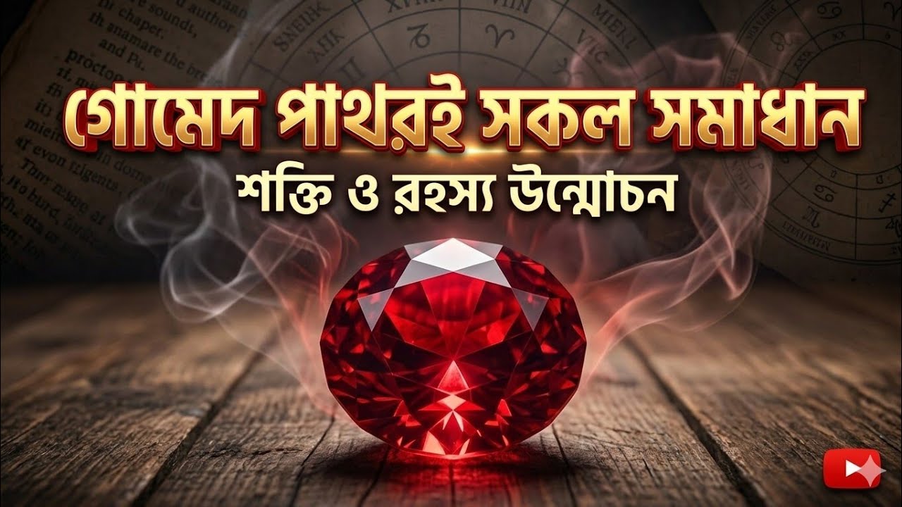 গোমেদ পাথরই সফল সমাধানের উৎস। Onyx stone is the source of successful solutions.