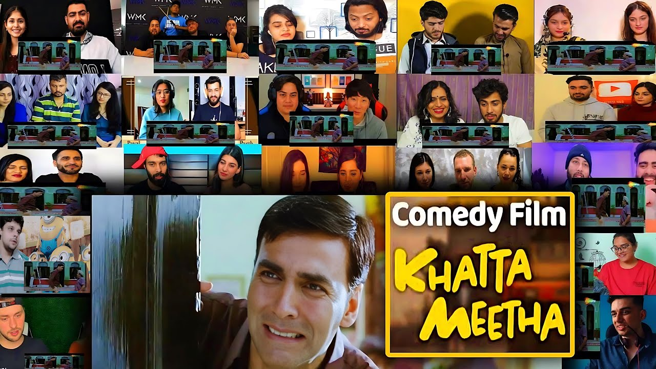 KHATTA MEETHA Comedy Scene | Akshay Kumar Rajpal Yadav | Mixed Mashup Reaction
