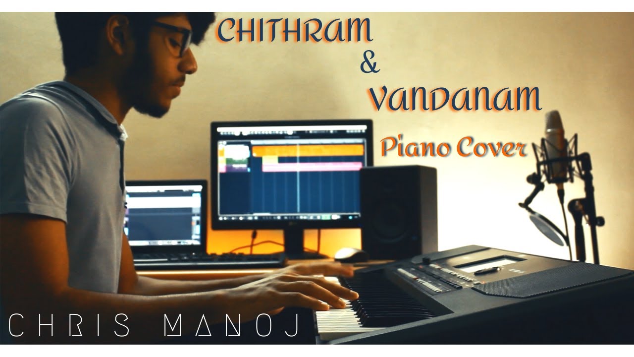 Chithram & Vandanam - Bgm Cover | Johnson Master | Piano Cover | Malayalam Sad Bgm | Chris Manoj