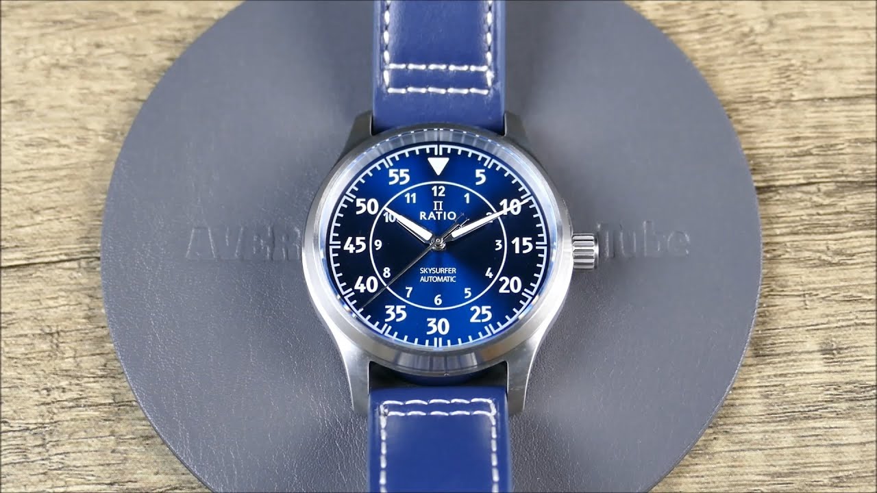 On the Wrist, from off the Cuff: Ratio – Skysurfer Pilot, $185 Bargain w/Sapphire and 200m WR