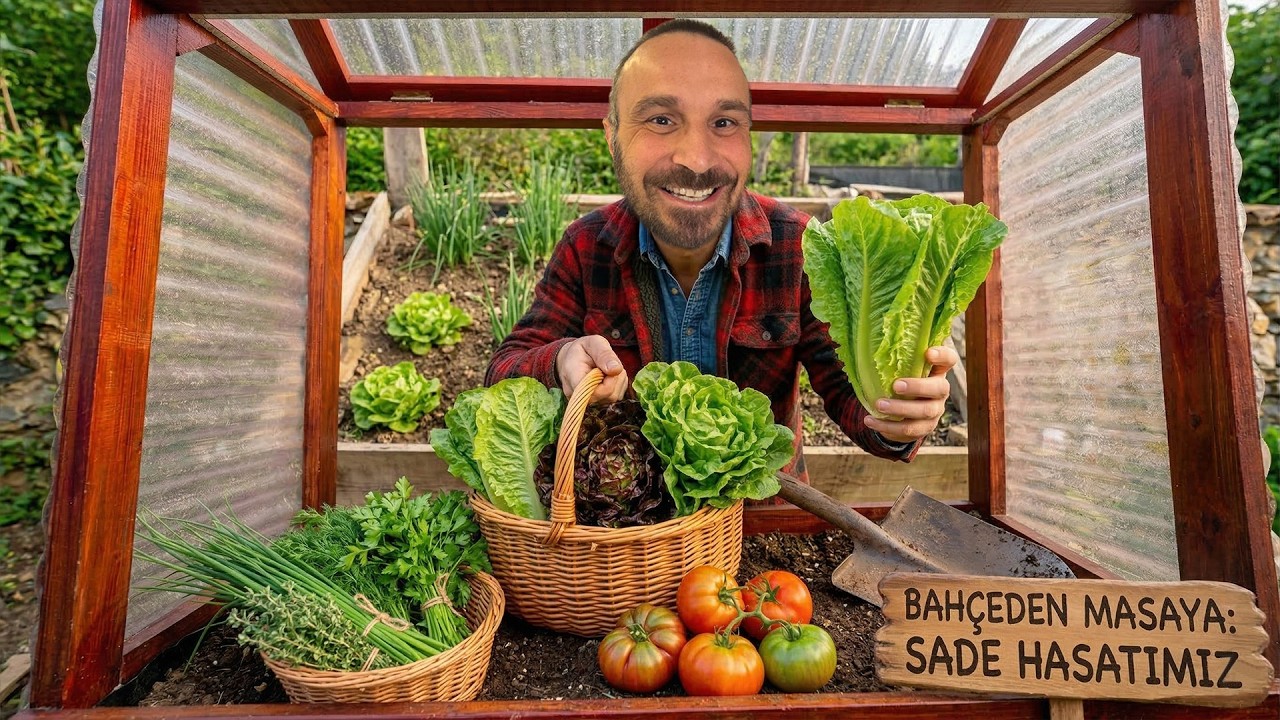 KENDİME SERA YAPTIM! SOĞAN EKTİM!