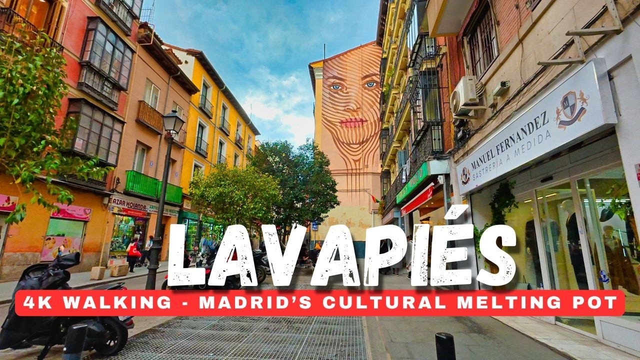 LAVAPÍES WALKING TOUR: Discover Madrid's Most Colorful & Lively District!