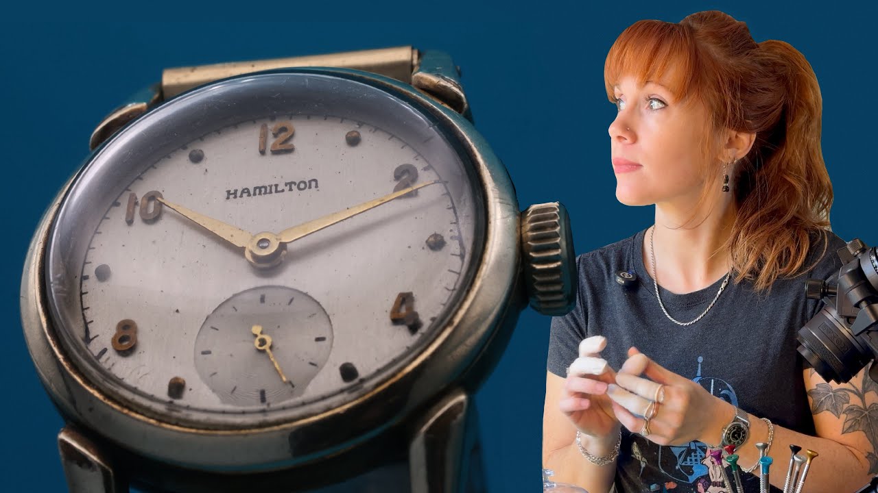 Реставрация винтажных часов Hamilton, которая почти увенчалась успехом!