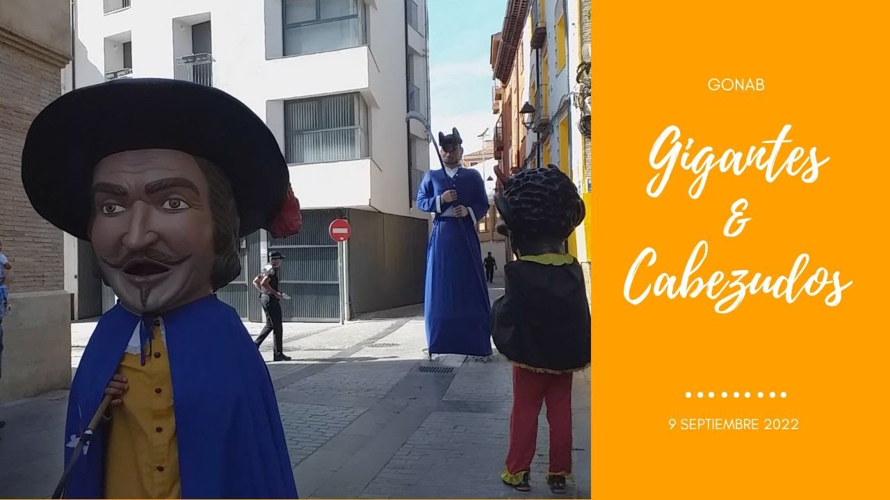 Gigantes y Cabezudos II - Fiestas de Calatayud 2022 de la Virgen de la Peña