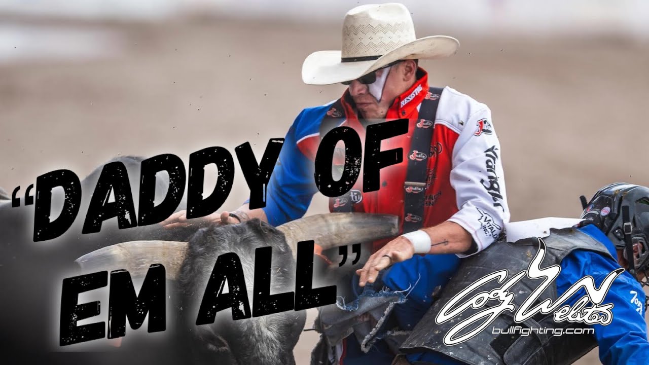 Cheyenne Wyo "Daddy Of Em All" 22 - Behind the chutes #51