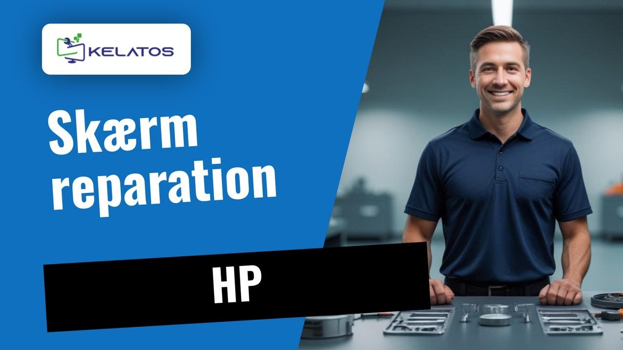 Ødelagt skærm på HP? 🔧 Reparation af skærm
