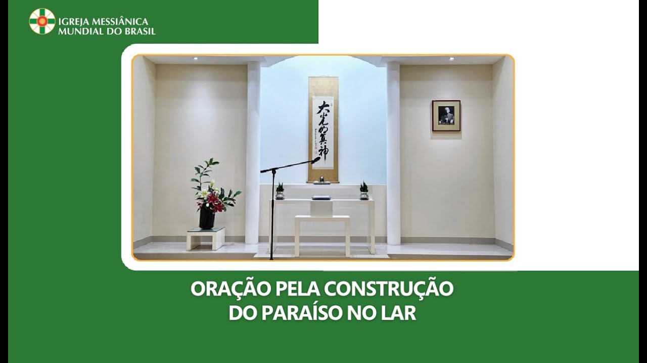 Oração pela construção do Paraíso no Lar | Igreja Porto Alegre - 24/01/2026