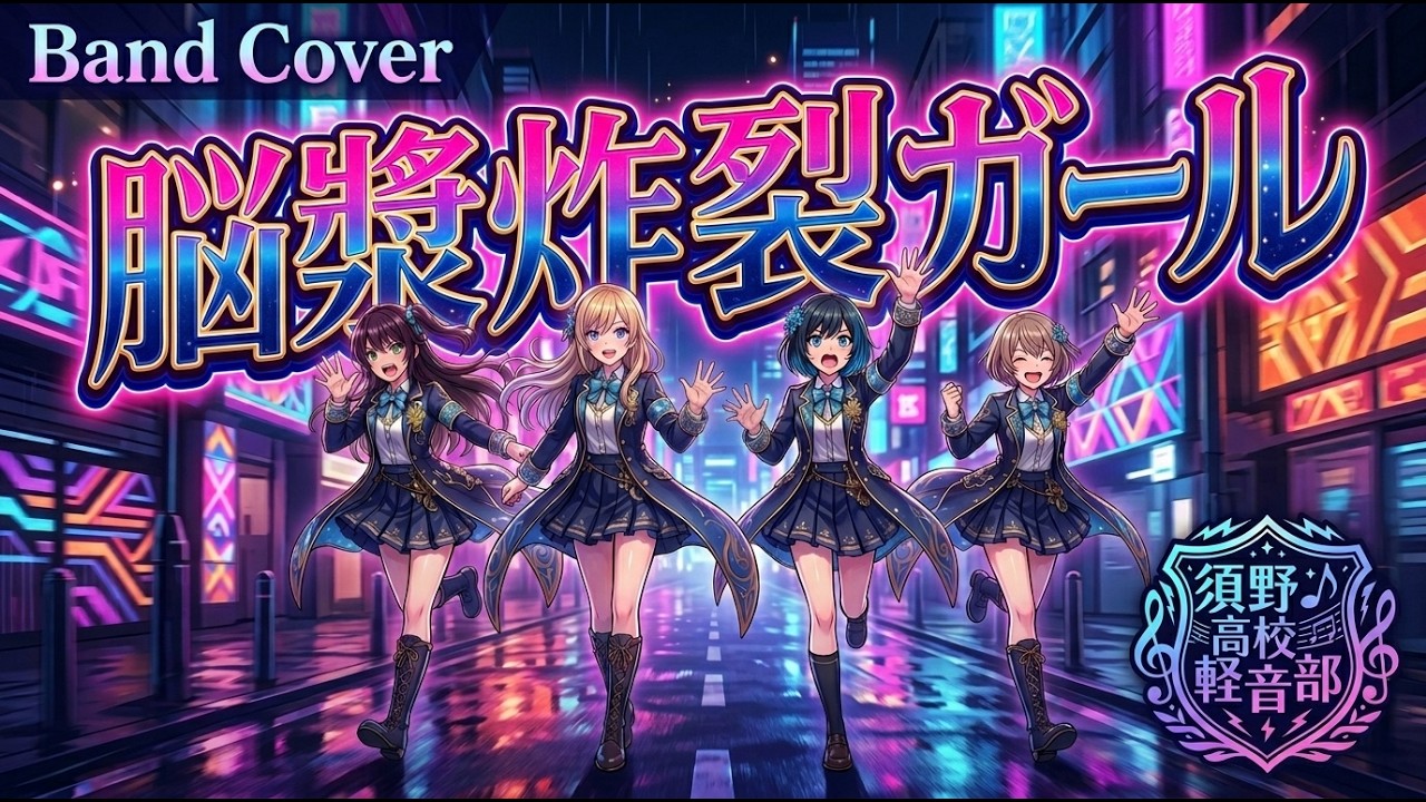 脳漿炸裂ガール / れるりり【バンドカバー】