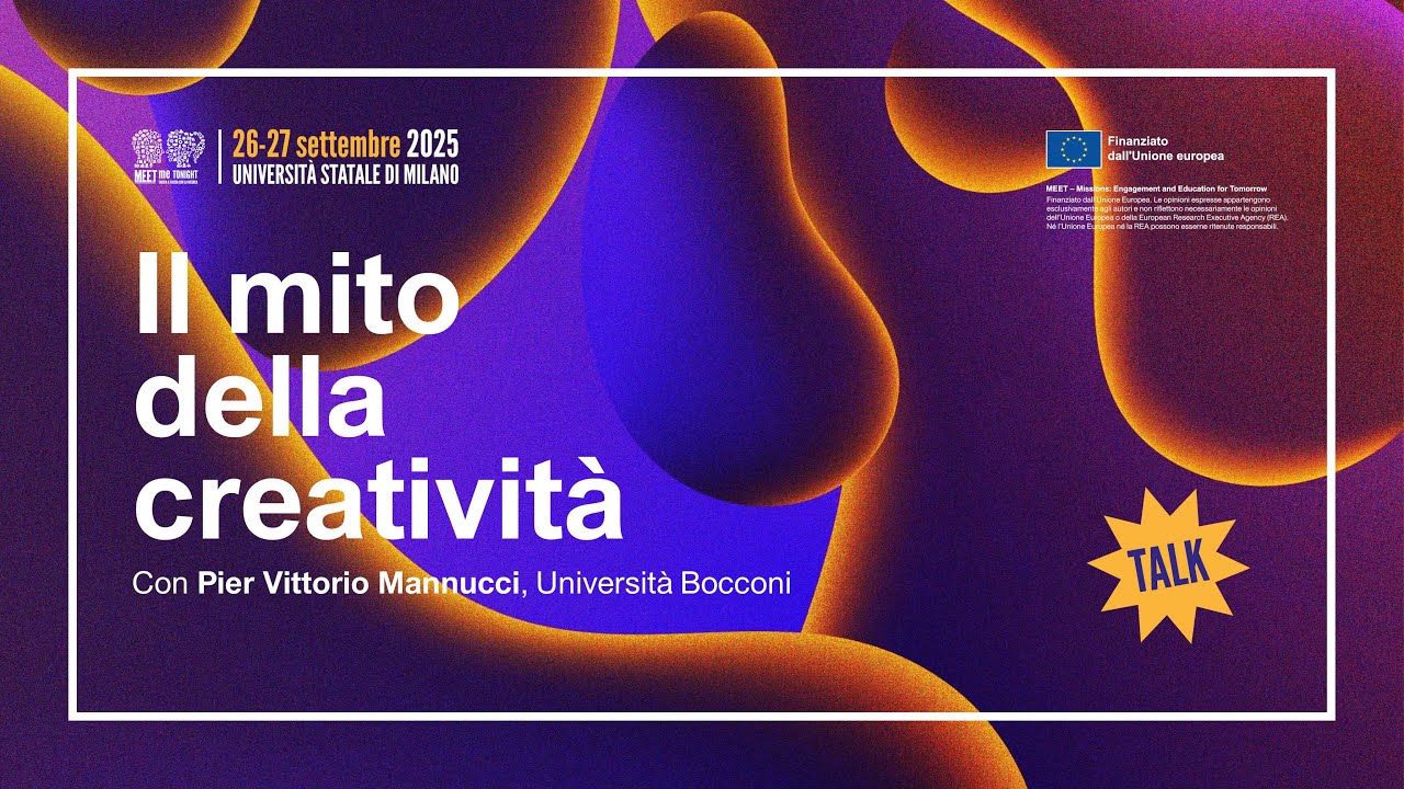 Il mito della creatività (con Pier Vittorio Mannucci) - MMT25