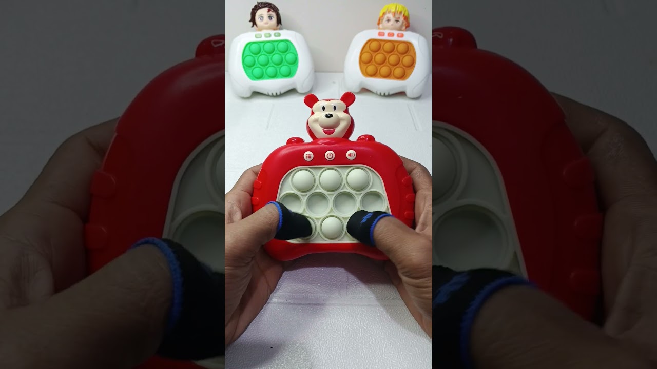 Playing push game pooh pop it elektrik,pop it satisfying #gaming #popit #toys#fidgettoysplus