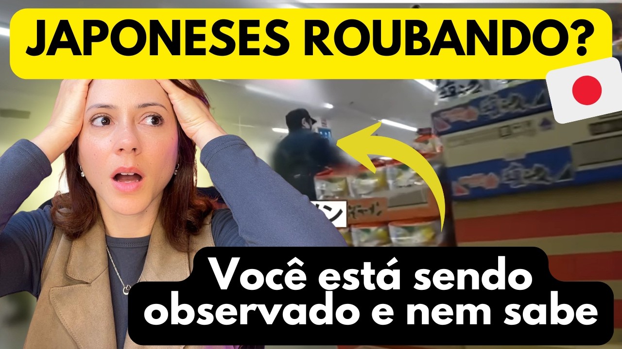 Pegos no flagra! Japoneses e estrangeiro roubando no mercado