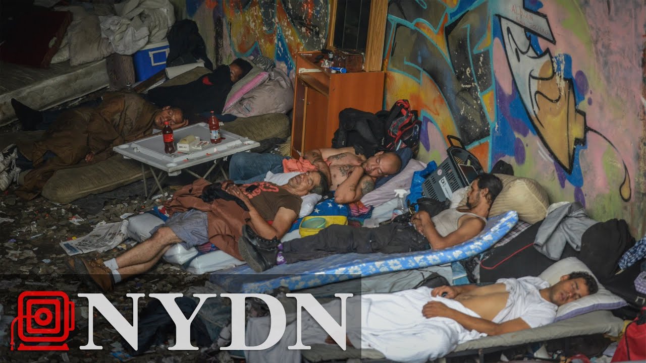 Former drug addict talks about life in Bronx homeless encampment