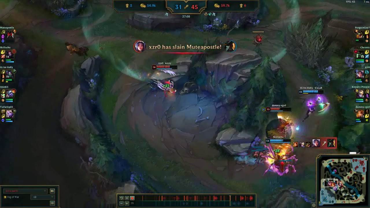 irelia highlight - qdra kill